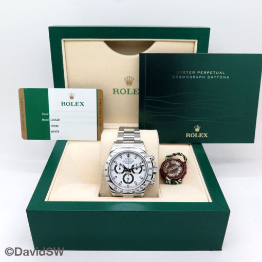 Rolex 116520 Cosmograph Daytona with White Dial - Image 2