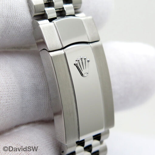 Rolex 126300 Datejust 41 with Slate Roman Dial on Jubilee - Image 7