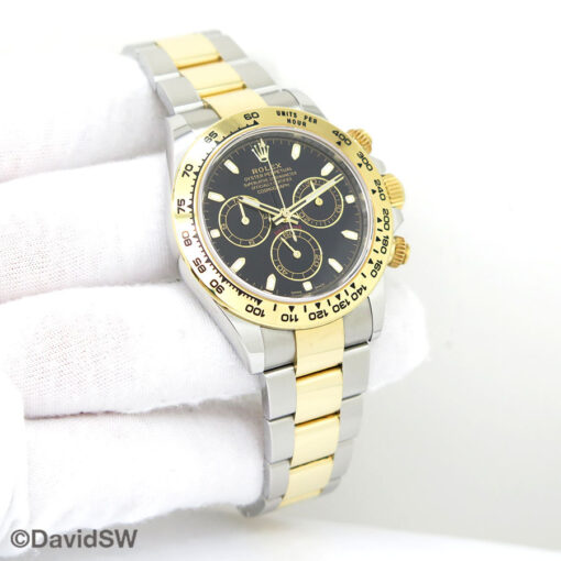 Rolex 116503 Cosmograph Daytona 18K/SS with Black Dial