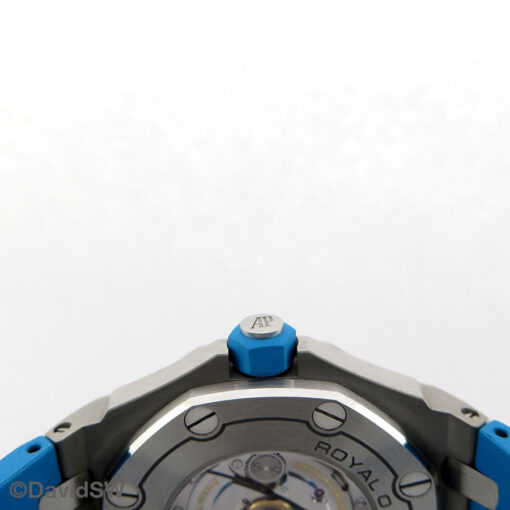 Audemars Piguet 15710ST Royal Oak Diver with Turquoise Dial - Image 5