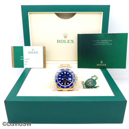 Rolex 116618LB Submariner 18K Yellow Gold - Image 2