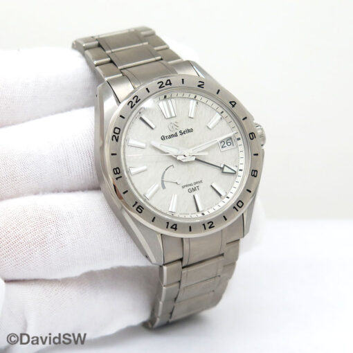 Grand Seiko SBGE285 Spring Drive GMT Titanium