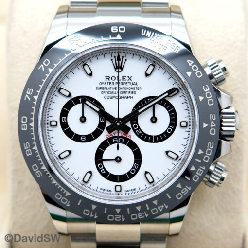 Rolex 116500LN Cosmograph Daytona with White Dial - Image 3