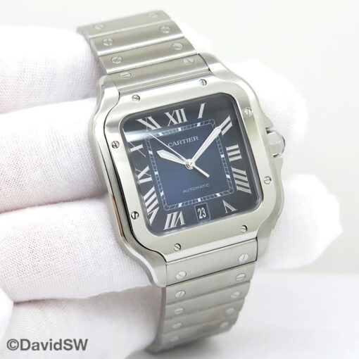 Cartier WSSA0030 Santos de Cartier Large with Blue Dial