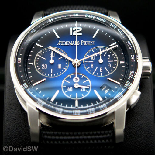 Audemars Piguet 26393BC Code 11.59 Automatic 18K White Gold with Blue Dial - Image 3