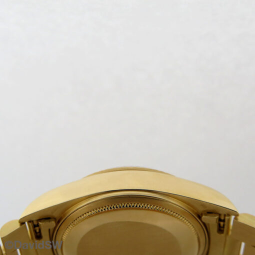 Rolex 18038 Day Date 18K Yellow Gold with Champagne Stick Dial - Image 5