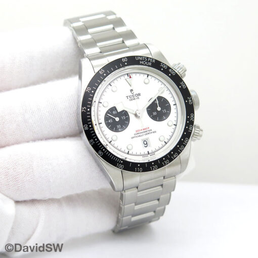 Tudor 79360N Black Bay Chronograph with White Dial