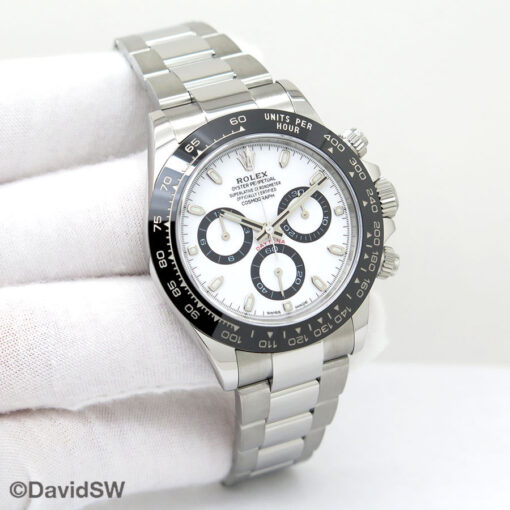 Rolex 116500LN Cosmograph Daytona with White Dial