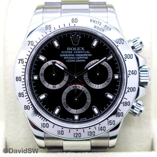 Rolex 116520 Cosmograph Daytona with Black Dial - Image 3