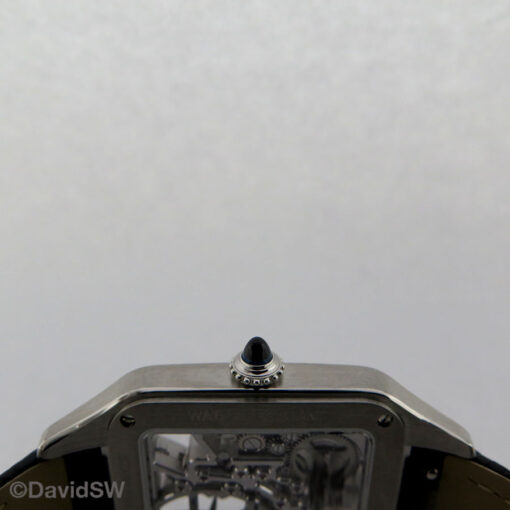 Cartier WHSA0032 Santos-Dumont Skeleton Micro-Rotor - Image 5