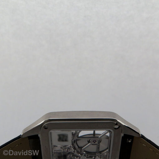 Cartier WHSA0032 Santos-Dumont Skeleton Micro-Rotor - Image 6