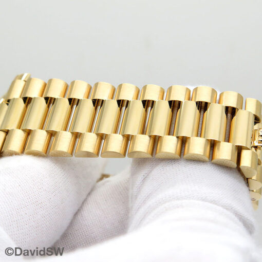 Rolex 228238 Day Date 40 18K Yellow Gold with White Roman Dial - Image 9