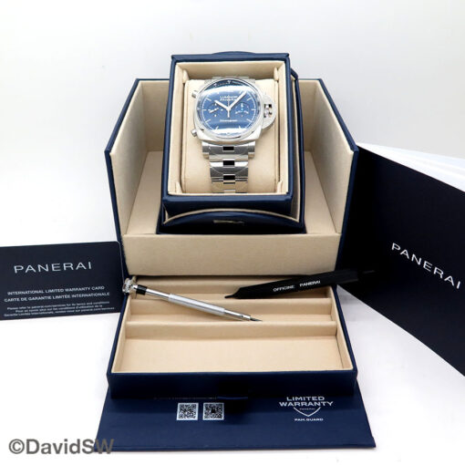 Panerai PAM 1110 Luminor Chronograph on Bracelet - Image 2