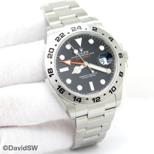 Rolex 226570 Explorer II with Black Dial