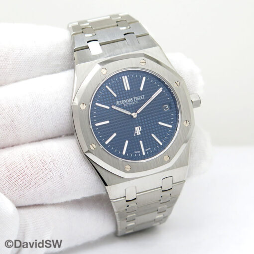 Audemars Piguet 15202ST Royal Oak "Jumbo" Ultra Thin with Blue Dial