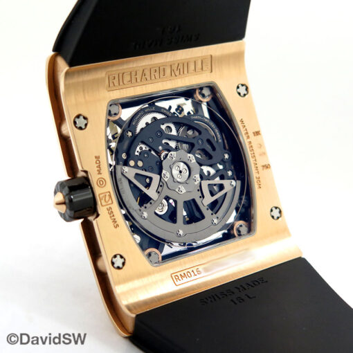 Richard Mille RM016 Automatic Extra Flat 18K Rose Gold CPO - Image 4
