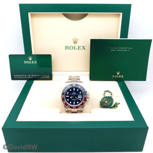 Rolex 126719BLRO GMT Master II with Blue Dial - Image 2