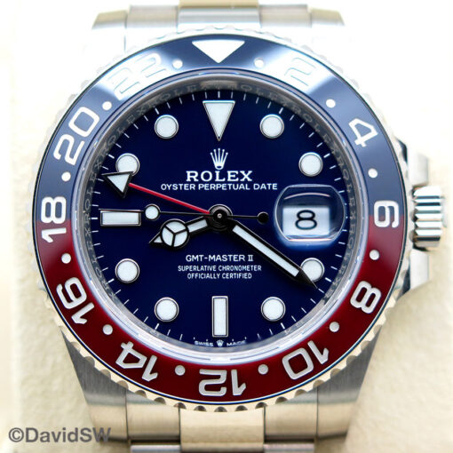Rolex 126719BLRO GMT Master II with Blue Dial - Image 3