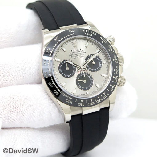 Rolex 116519LN Cosmograph Daytona 18K White Gold with Steel Dial