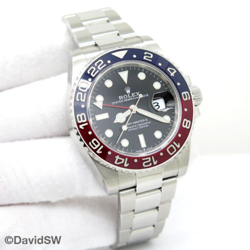 Rolex 126710BLRO GMT Master II on Oyster