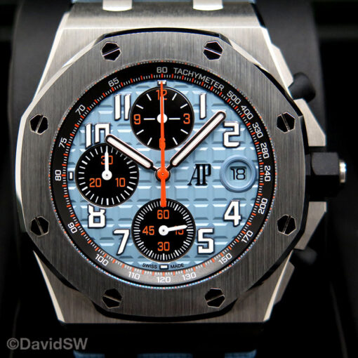 Audemars Piguet 26238ST Royal Oak Offshore Chronograph with Blue Dial - Image 3