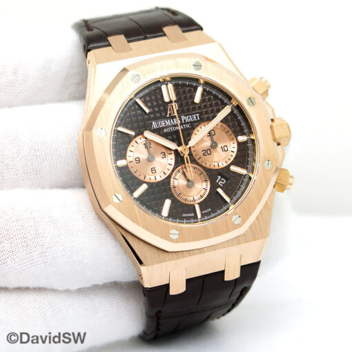 Audemars Piguet 26331OR Royal Oak Chronograph with Brown Dial