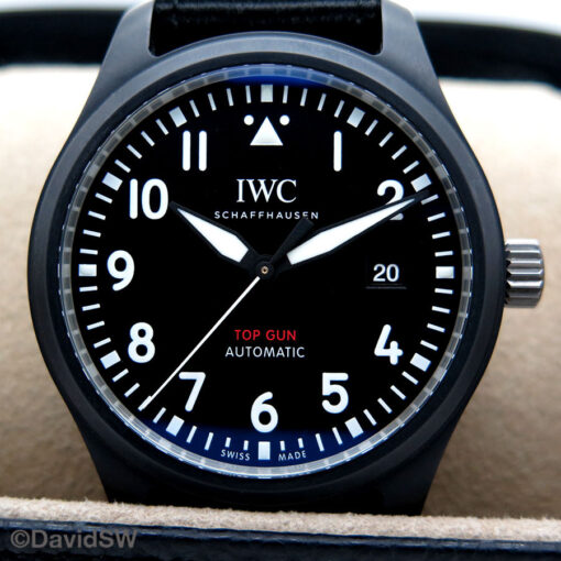 IWC IW3269 Pilot’s Watch Automatic Top Gun Ceramic on NATO - Image 3