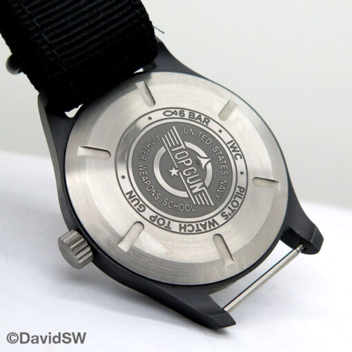 IWC IW3269 Pilot’s Watch Automatic Top Gun Ceramic on NATO - Image 4