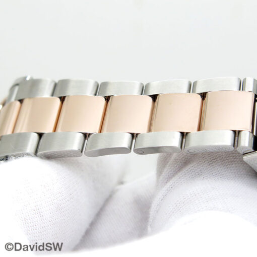 Rolex 126231 Datejust 18K/SS with Chocolate Rolex Motif Diamond Dial on Oyster - Image 8