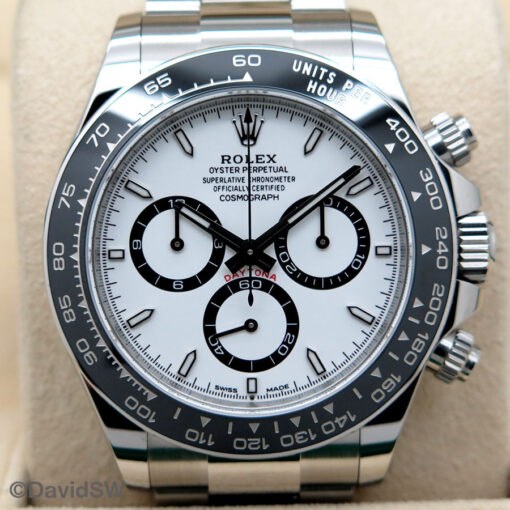 Rolex 126500LN Cosmograph Daytona with White Dial (New Model) - Image 3