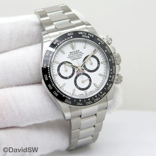 Rolex 126500LN Cosmograph Daytona with White Dial (New Model)