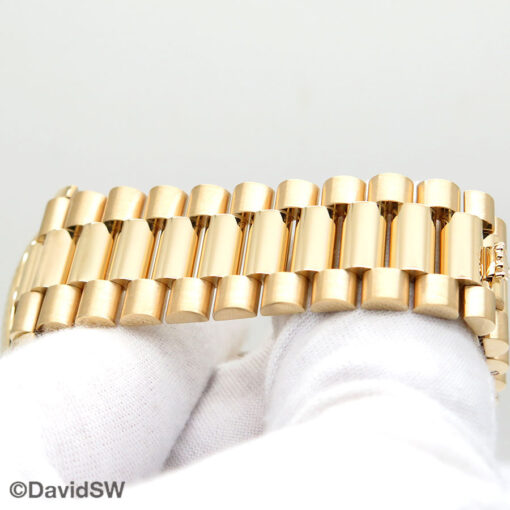 Rolex 228238 Day Date 40 18K Yellow Gold with Silver Roman Dial - Image 8