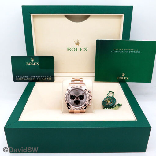 Rolex 126505 Cosmograph Daytona 18K Rose Gold with Sundust Dial (New Model) - Image 2