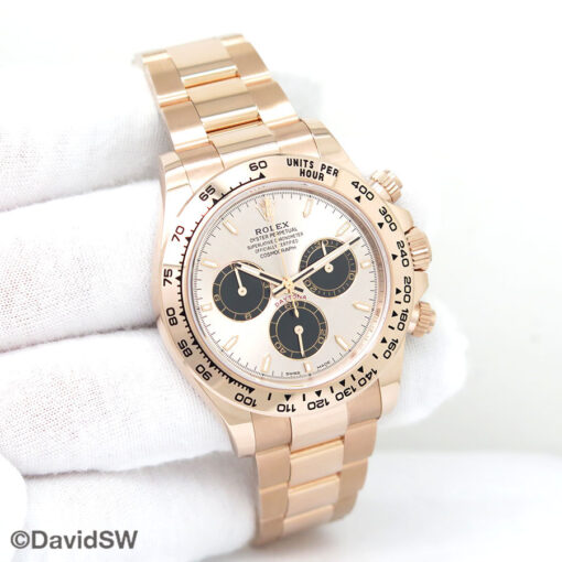 Rolex 126505 Cosmograph Daytona 18K Rose Gold with Sundust Dial (New Model)