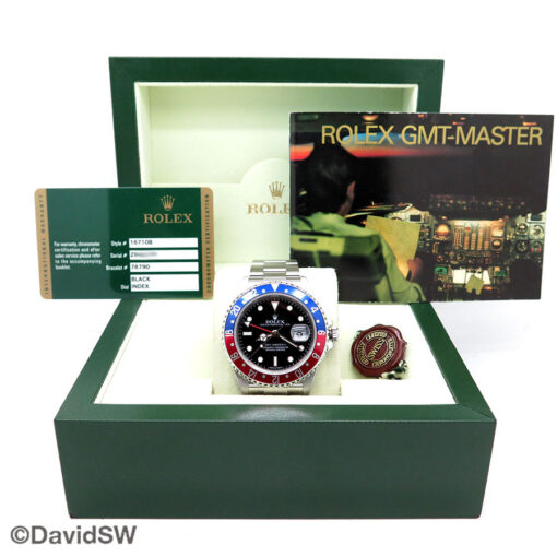 Rolex 16710B GMT Master II with Red & Blue Bezel and 3186 Movement - Image 2
