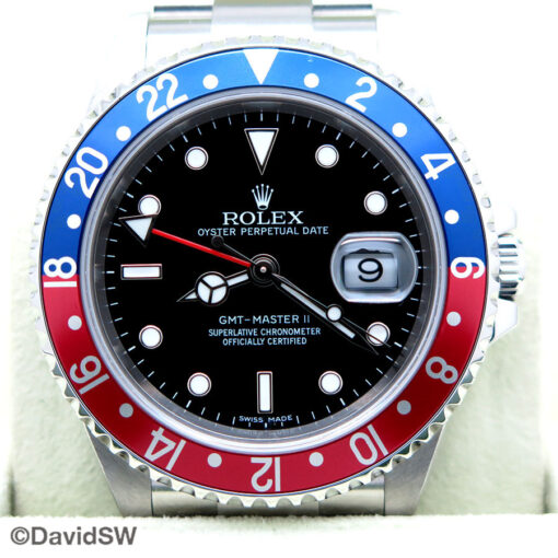 Rolex 16710B GMT Master II with Red & Blue Bezel and 3186 Movement - Image 3