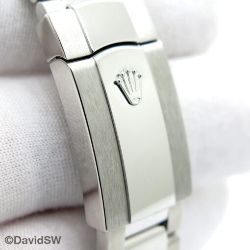 Rolex 126234 Datejust with Olive Green Palm Motif Dial on Oyster - Image 7