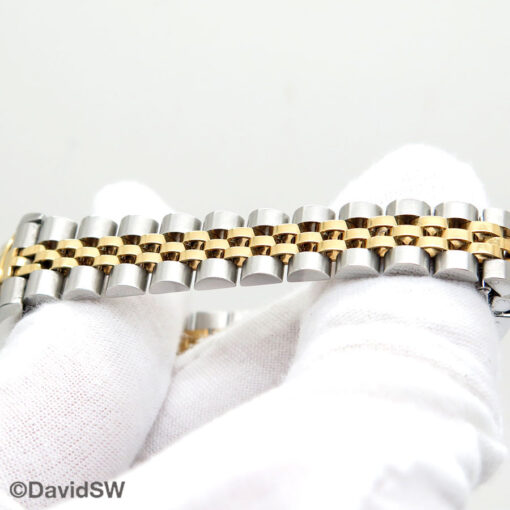 Rolex 79173 Datejust 18K/SS with White Roman Dial on Jubilee - Image 6