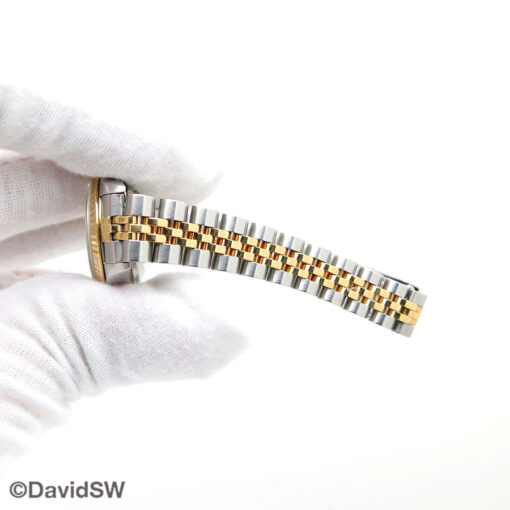 Rolex 79173 Datejust 18K/SS with White Roman Dial on Jubilee - Image 9