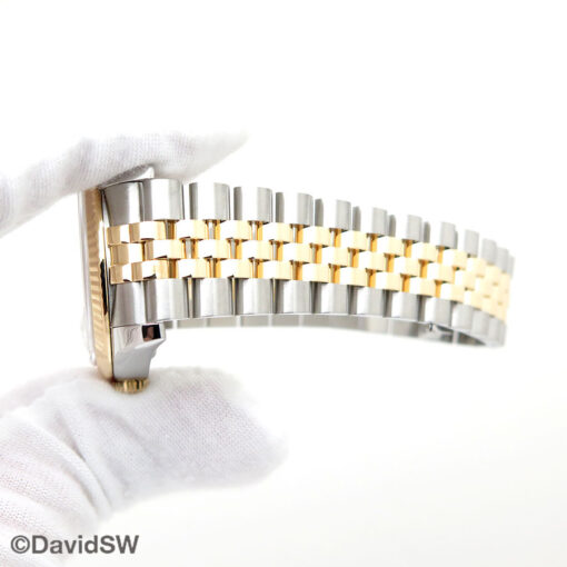 Rolex 116233 Datejust 18K/SS with White Diamond Dial on Jubilee - Image 9