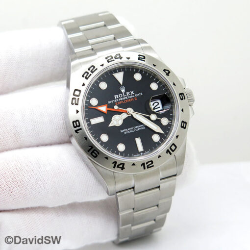 Rolex 226570 Explorer II with Black Dial