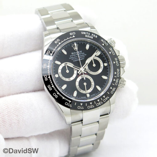 Rolex 116500LN Cosmograph Daytona with Black Dial