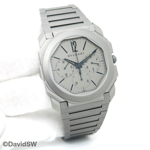 Bulgari 103068 Octo Finissimo Titanium Chronograph GMT