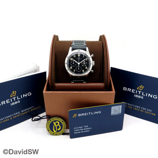 Alternative view of Breitling AB0920 Aviator Ref. 765 1953 Re-Edition Limited
