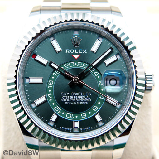 Rolex 336934 Skydweller with Mint Green Dial on Oyster - Image 3
