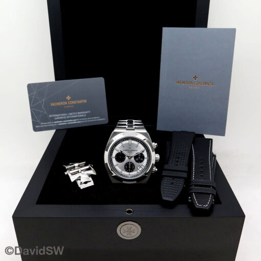 Vacheron Constantin 5520V Overseas Chronograph with Silver Dial (New Model) - Image 2