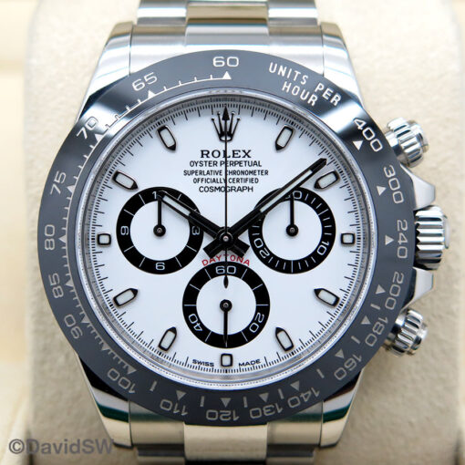 Rolex 116500LN Cosmograph Daytona with White Dial - Image 3