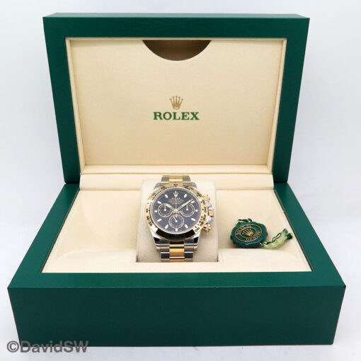 Rolex 116503 Cosmograph Daytona 18K/SS with Black Dial - Image 2