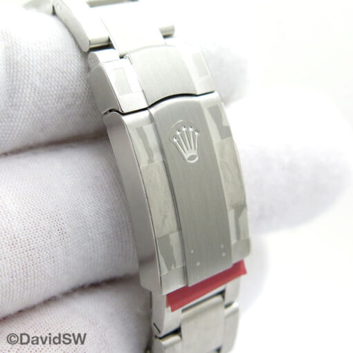Rolex 116000 Oyster Perpetual with Steel Stick Dial - Image 7