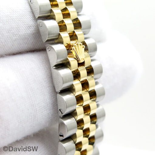 Rolex 116233 Datejust 18K/SS with Black Diamond Dial on Jubilee - Image 7